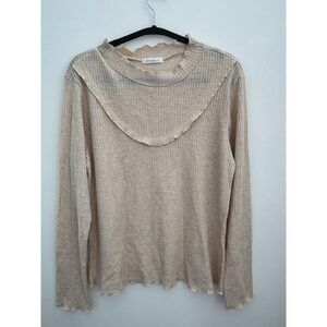 Reborn J Cream Lettuce Trim Long Sleeve | XL